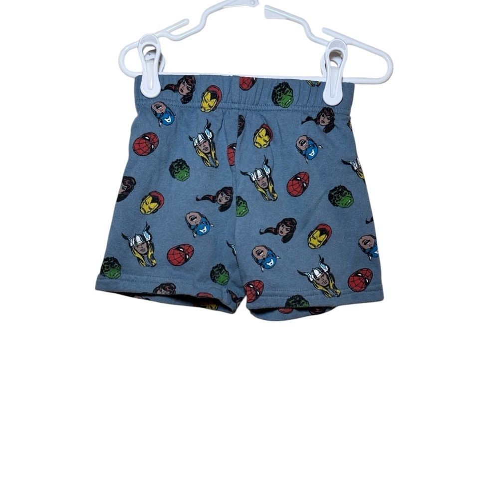 Marvel Toddler Boy 3 Piece Shorts Bundle Superhero Shorts Size 3T - Picture 5 of 11